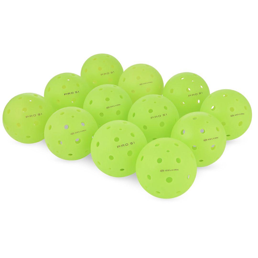 Selkirk Sport Pro S1 Pickleball Ball 12 Pack